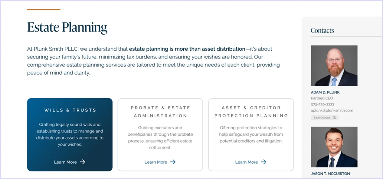plunk-smith-law-firm-estate-planning-page